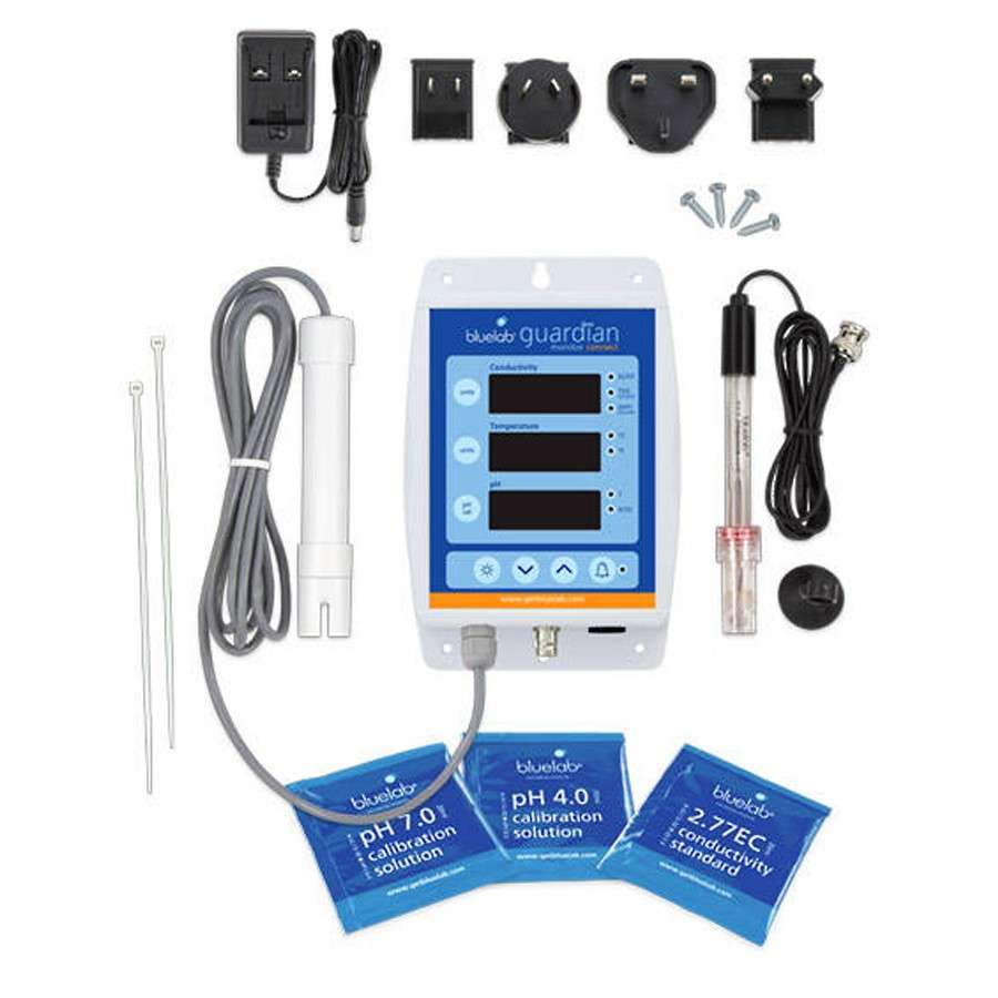 Medidor combo de pH. EC y Tª Bluelab Monitor Guardian connect