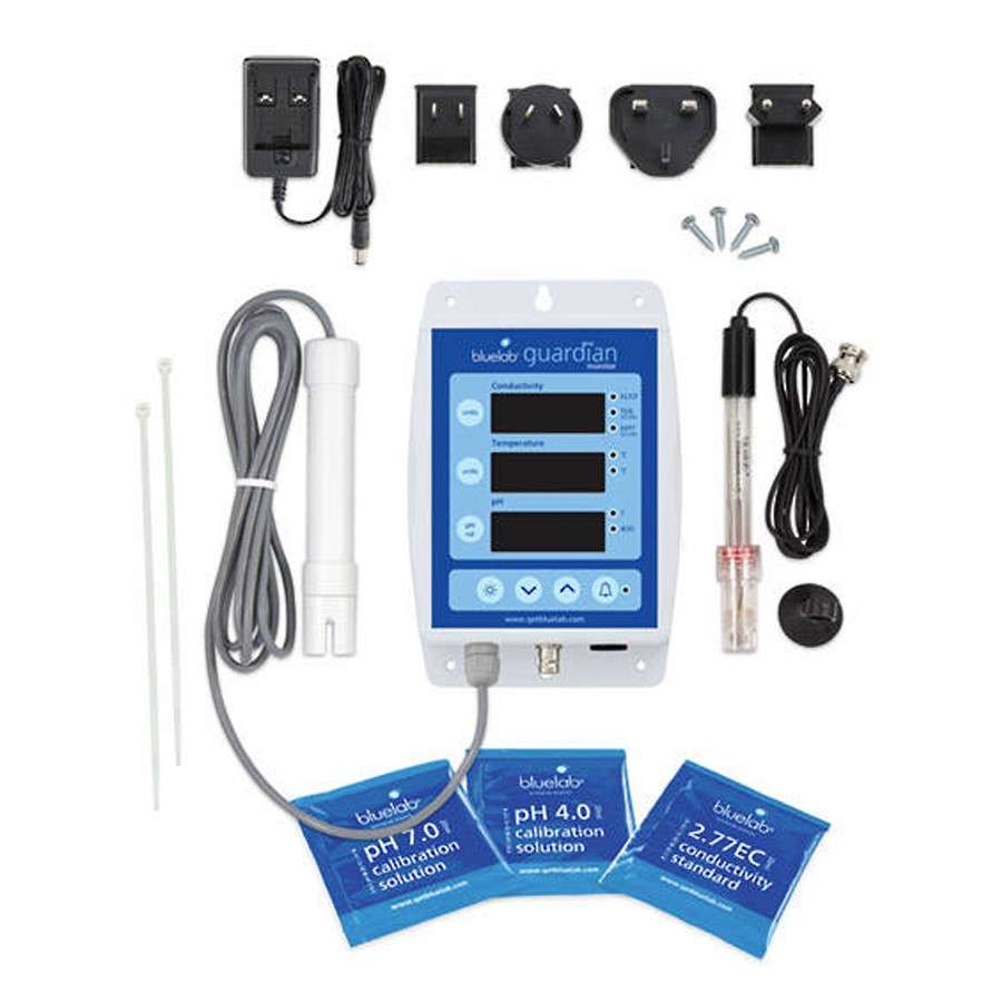 Medidor combo de pH, EC y Tª Bluelab Monitor Guardian