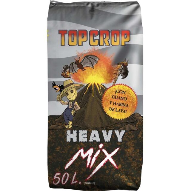 Heavy Mix 50L de Top Crop - Sustrato Enriquecido para Plantas Exigentes