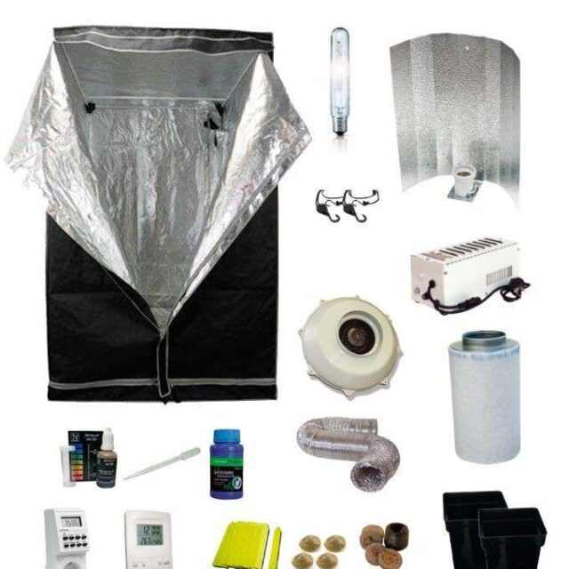 Pack de cultivo profesional HPS 600W con armario