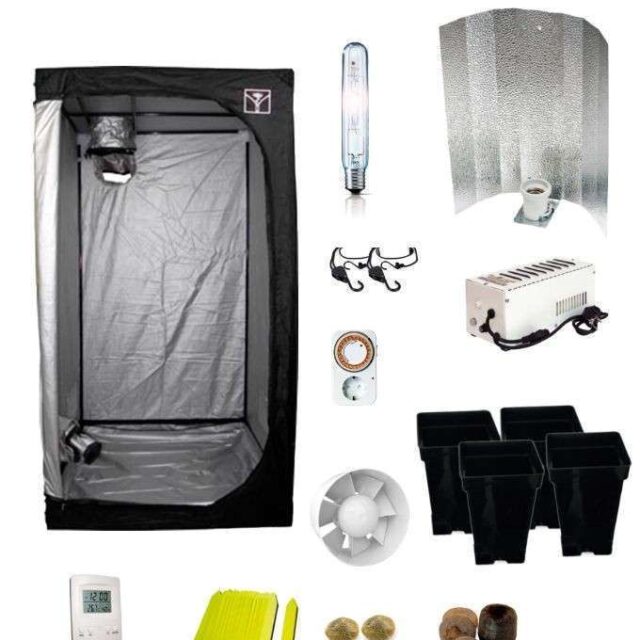 Pack de cultivo profesional HPS 250W con armario