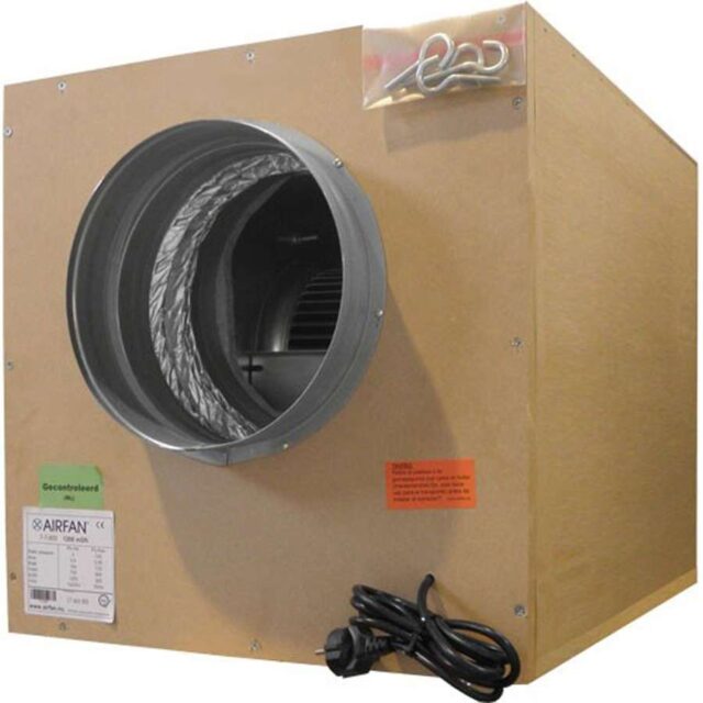 Caja extractora Softbox con motor amortiguado