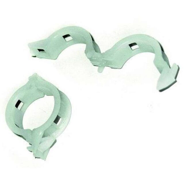 Clips de Entutorar 100u para Soporte de Plantas