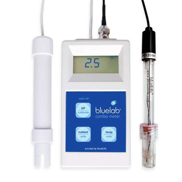 Combo de pH EC y Tª con Sonda Bluelab