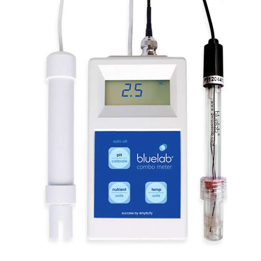 Combo de pH EC y Tª con Sonda Bluelab