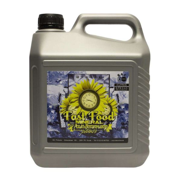 Fast Food Mineral de B.A.C. Fertilizante para Autos