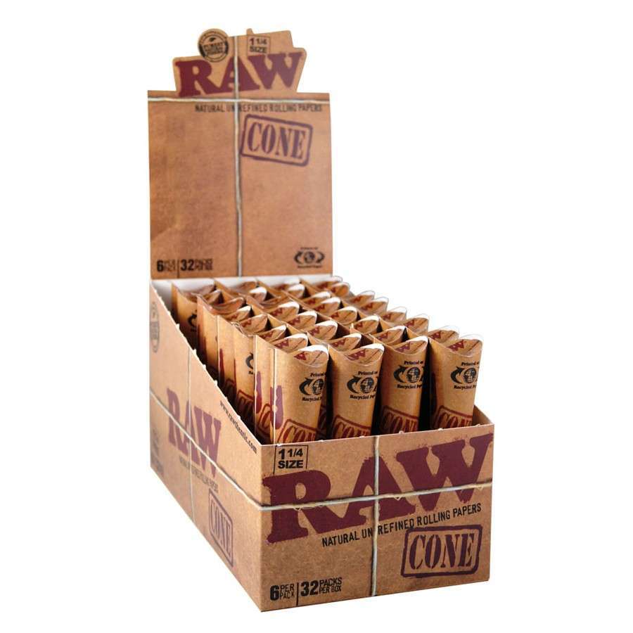 Papel Raw conos 1.1/4 6u. - 32u.