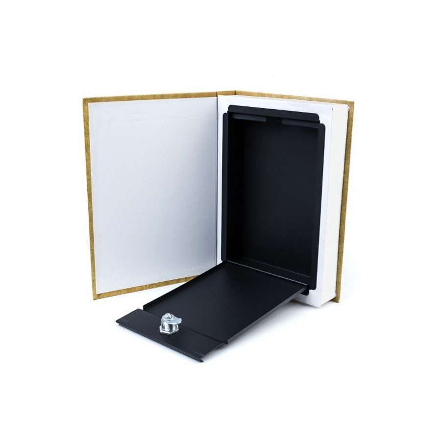 Caja libro de ocultación simple L papel