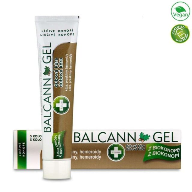 Crema con CBD Balcann gel oak bark 75ml de Annabis
