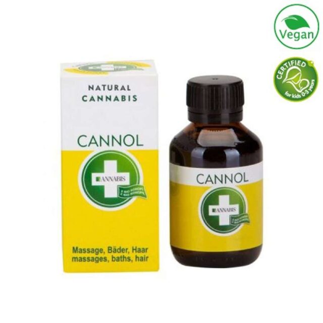 Cannol oil de Annabis - Aceite hidratante de cáñamo