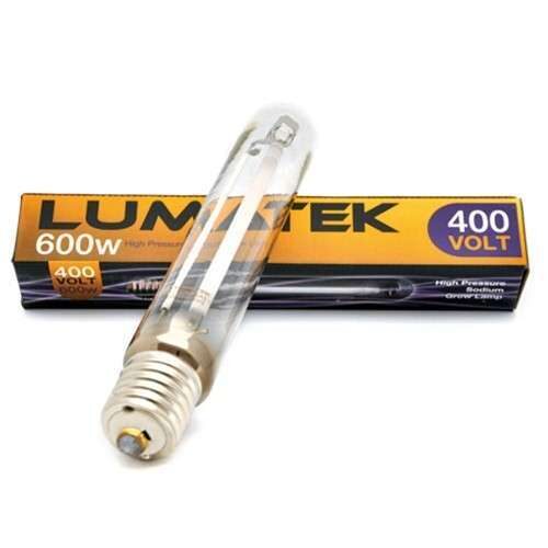 Bombilla Lumatek HPS 600W 400V Mixta para Cultivo