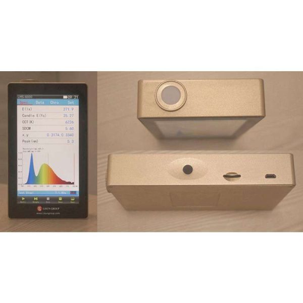 Espectrofotocolorímetro - Espectrorradiómetro para Medición de Luz de Cultivo