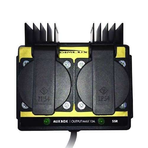 Dimlux AUX/BOX para Conexiones y Control en Sistemas de Cultivo