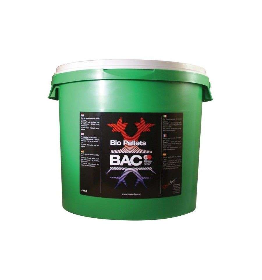 Bio-Pellets 5L de B.A.C. Fertilizante para Cultivos