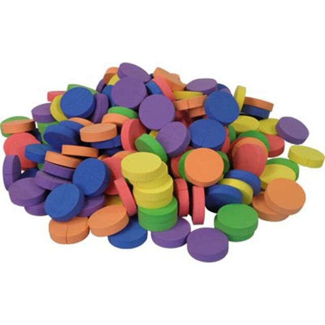 Discos de neopreno de color 5cm