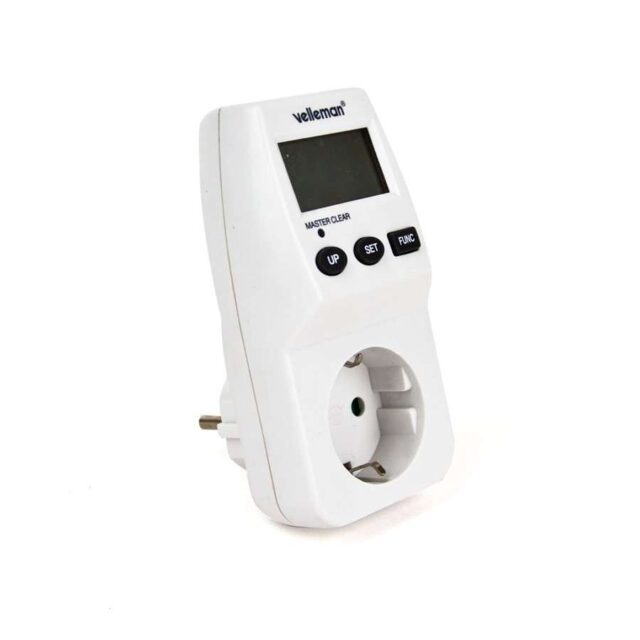 Velleman Contador de Energía para Monitoreo de Consumo en Cultivos