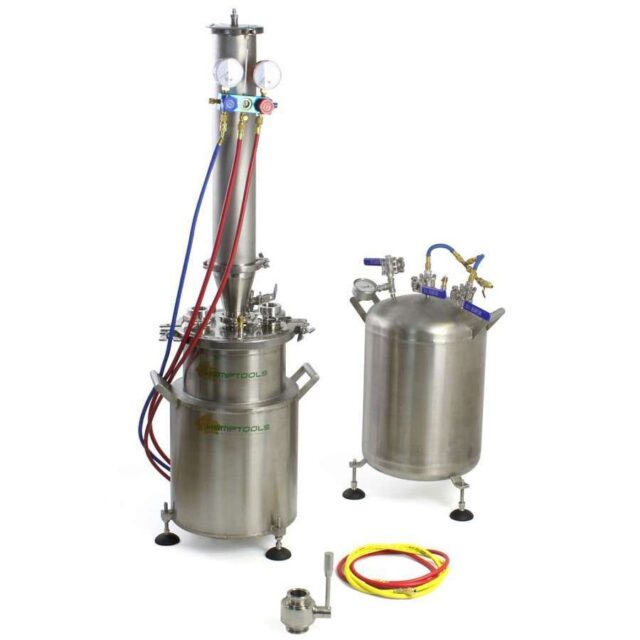 Máquina de extracción en circuito cerrado
