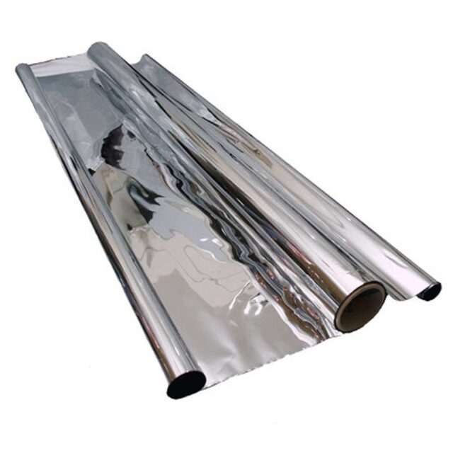 Plástico Reflectante Mylar Ultra Plateado para Cultivos de Interior