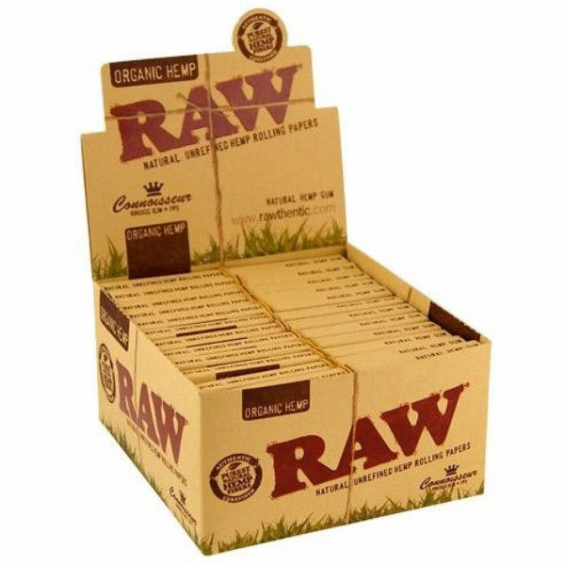 Papel Raw King Size Slim Connoisseur - 24u.