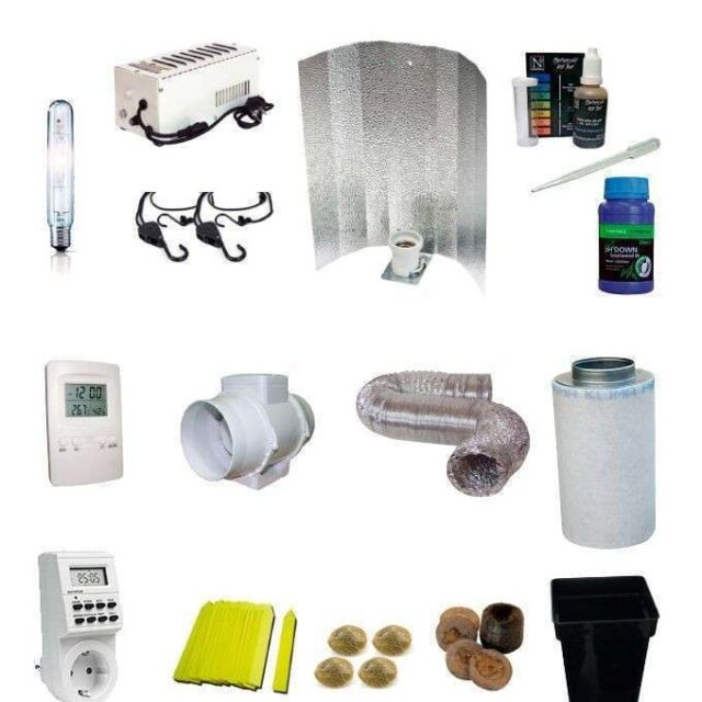 Kit de cultivo interior sin armario 600W