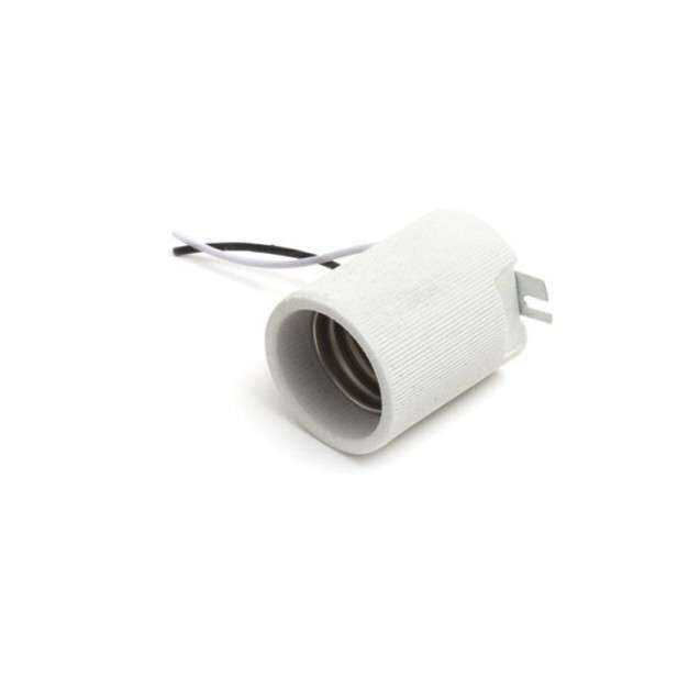 Casquillo Porta Lámparas E40 de Porcelana Resistente