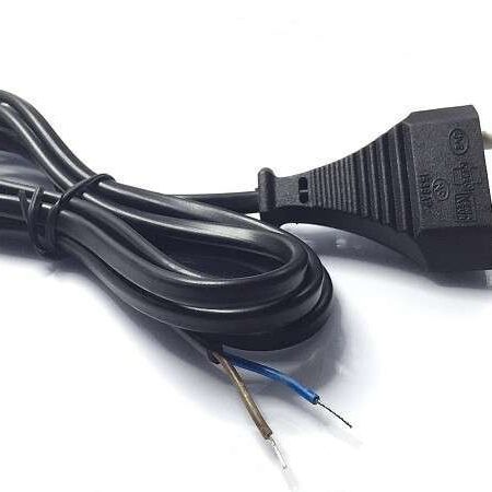 Cable con Clavija Inyectada para Extractores 2 x 1,5 mm 3m de Cultivo