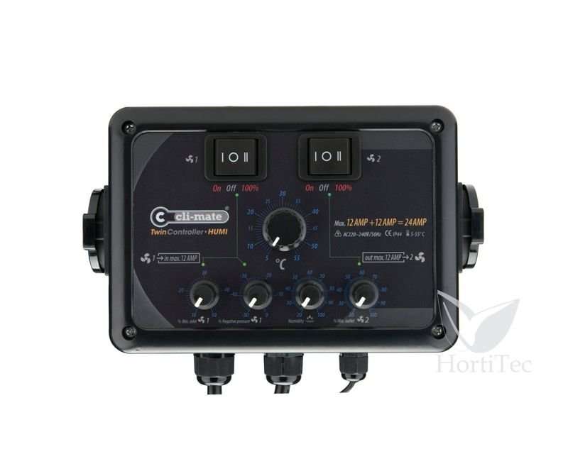 Twin Controller Controlador de Clima Cli-Mate para Cultivos de Interior