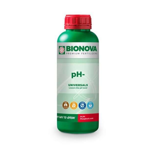pH- Down de Bionova Regulador de pH para Cultivos