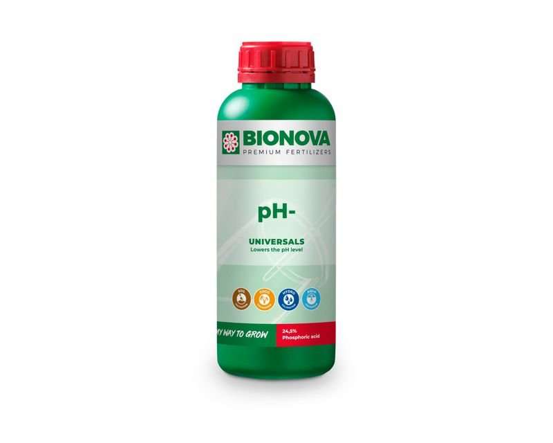 pH- Down de Bionova Regulador de pH para Cultivos