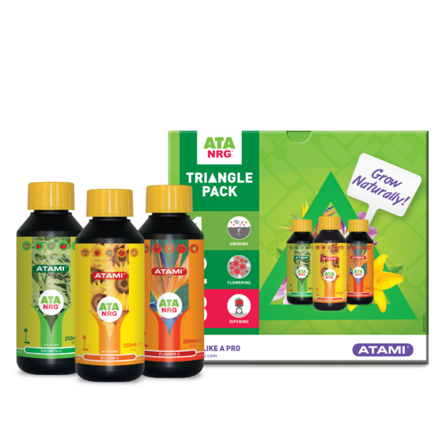 Triangle Pack Fertilizantes de Atami NRG - Cultivo Óptimo