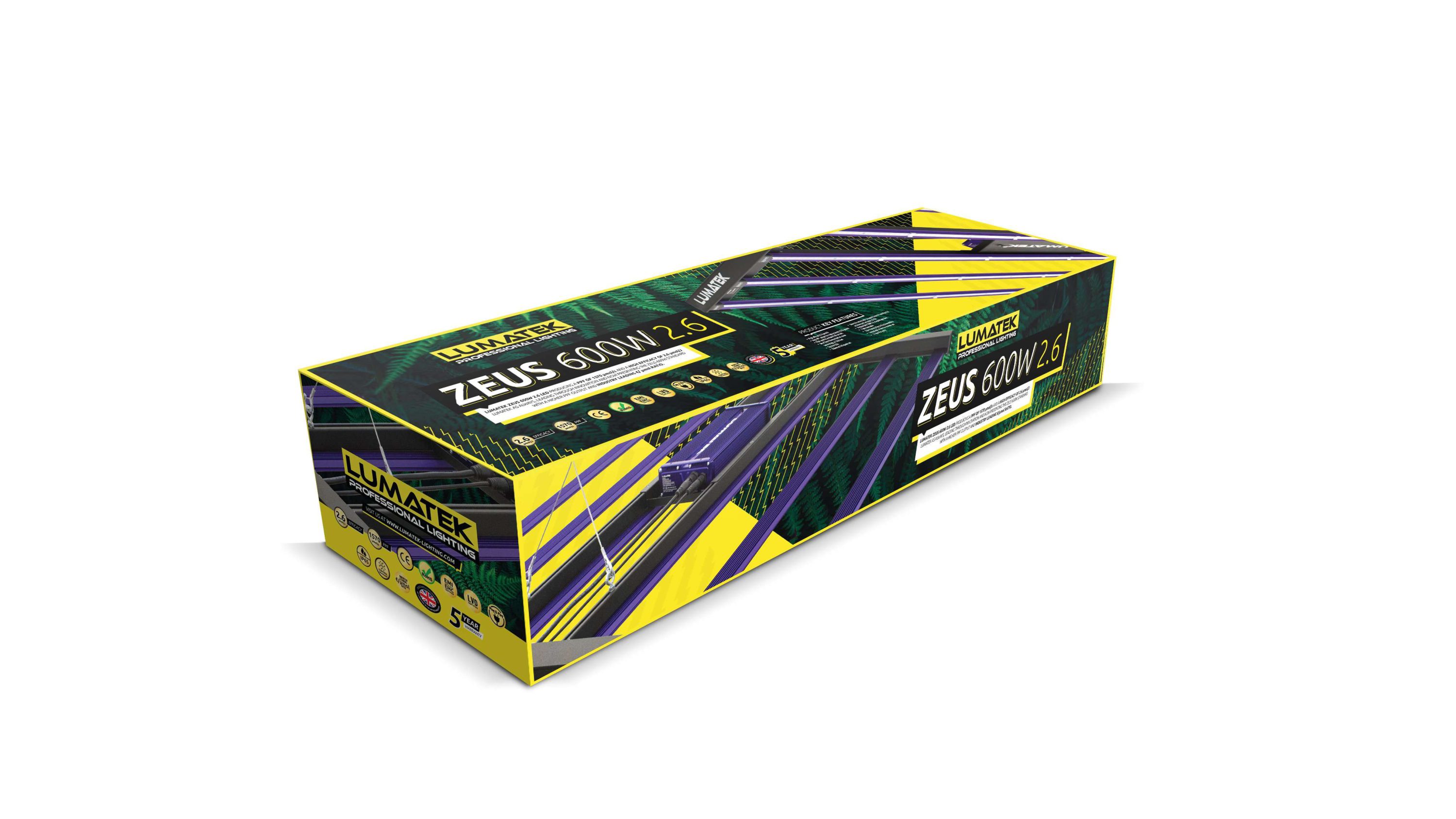 Lumatek ZEUS 600W 2.6 - Iluminación LED Eficiente