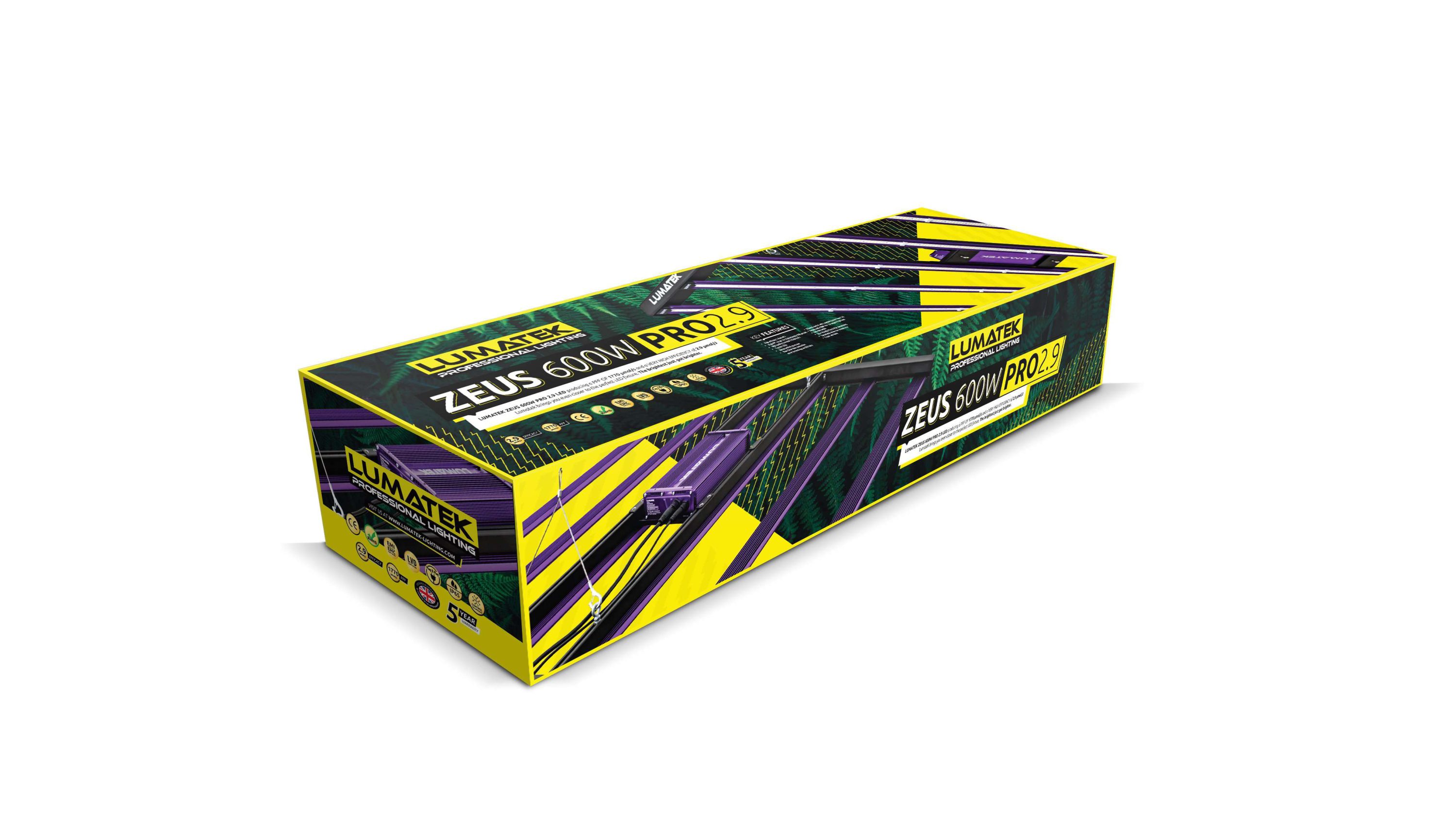 Lumatek ZEUS 600W Pro 2.9 - Luz LED de Máxima Potencia - Imagen 4