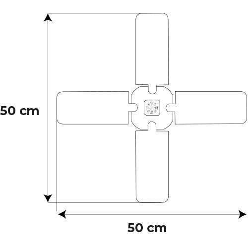 LED 430 - 120W de Agrolite para casquillo E27