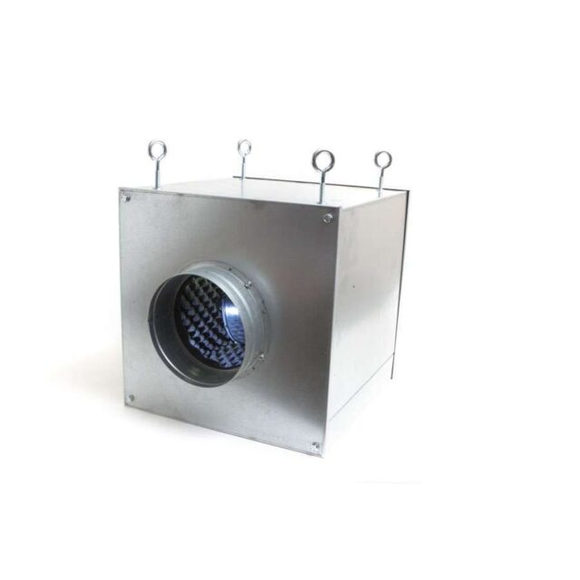 Caja Extractora Tornado Metálico para Ventilación en Cultivos de Marihuana