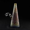 Bong Oiler 20cm Cono Marmoleado con Banger Cuarzo