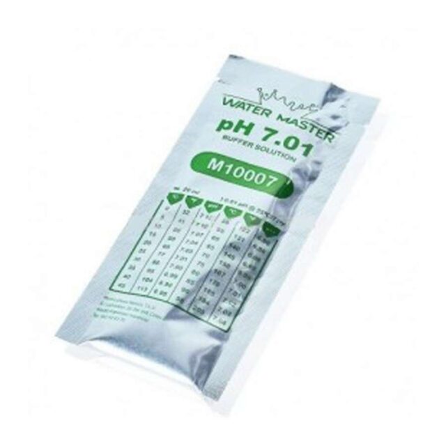 Líquido para Calibrar pH 7.01 Medidor de Water Master - 25 Sobres