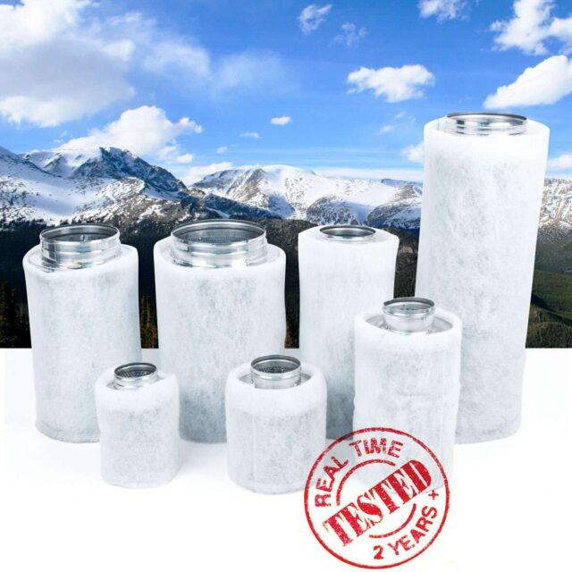 Filtro de Carbón Activado Mountain Air para Cultivos de Interior