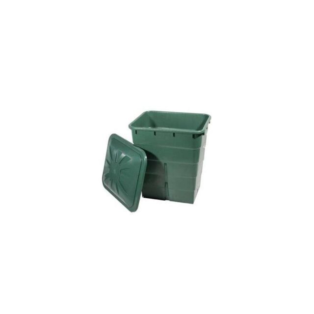 depósito cuadrado verde