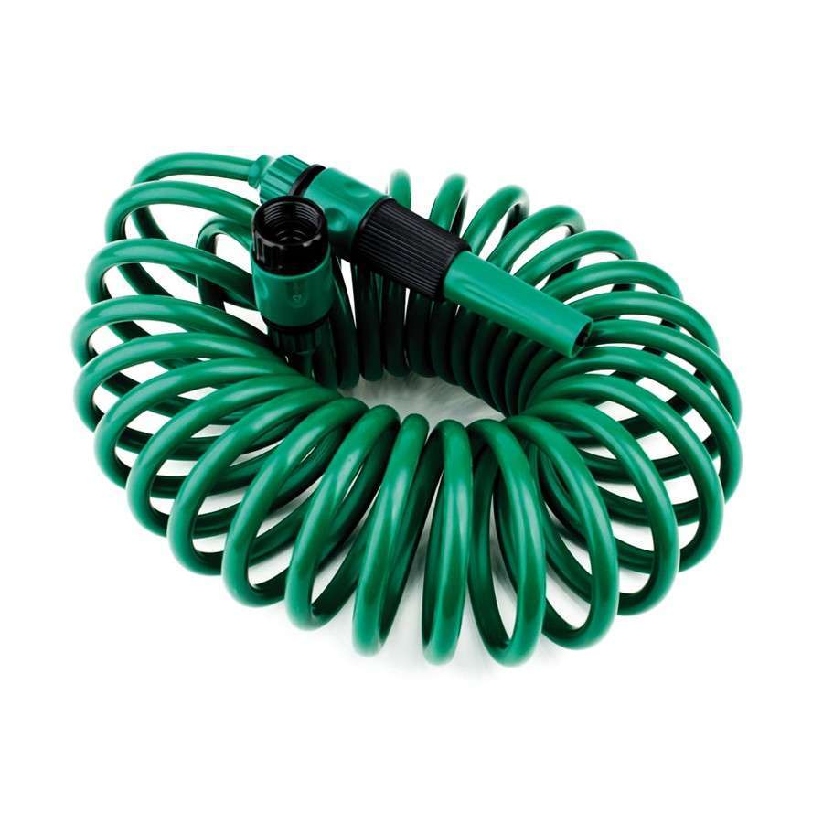 Manguera Espiral Flexible de 7.5m para Lanza de Riego Extensible