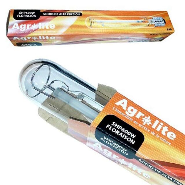 Bombilla Agrolite SHP 600W para Floración de Indoor