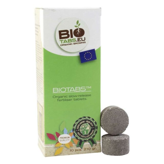 Biotabs Tabletas de Biotabs Fertilizante Orgánico para Cultivos