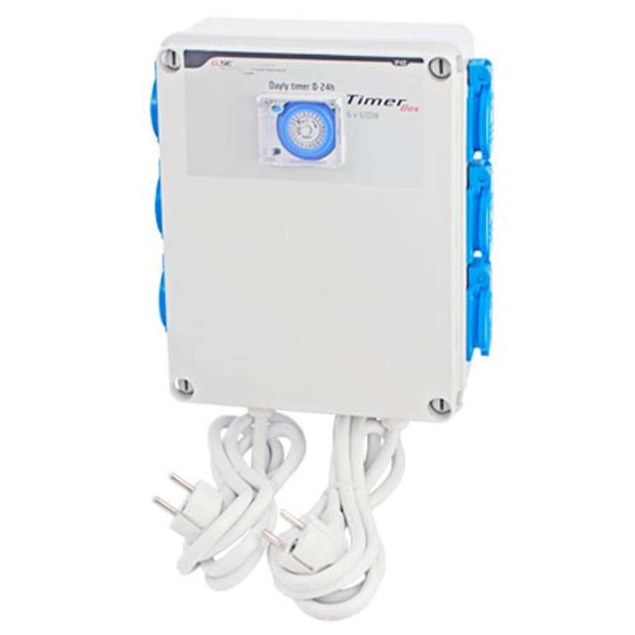 Temporizadores Eléctricos GSE - Control de Lámparas para Cultivo
