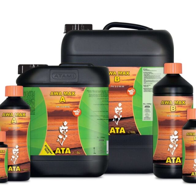 AWA Max A+B de ATA Atami Fertilizante para Floración Hidropónico