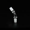Adaptador de cristal curvo Macho 18mm - Macho 18mm