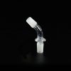 Adaptador de cristal curvo Macho 18mm - Macho 18mm