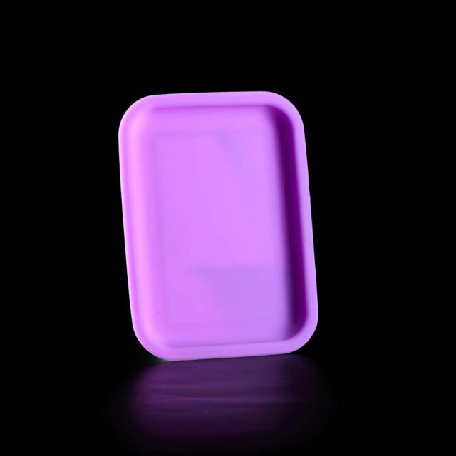 Bandeja de Silicona - 20x12cm - Morada