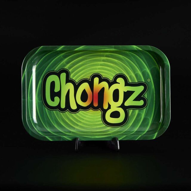 Bandeja para liar mediana Chongz Espiral verde