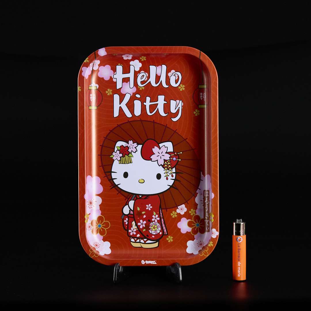 Bandeja para liar mediana Hello Kitty Geisha