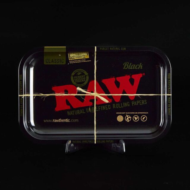 Bandeja para liar mediana Raw Black Classic