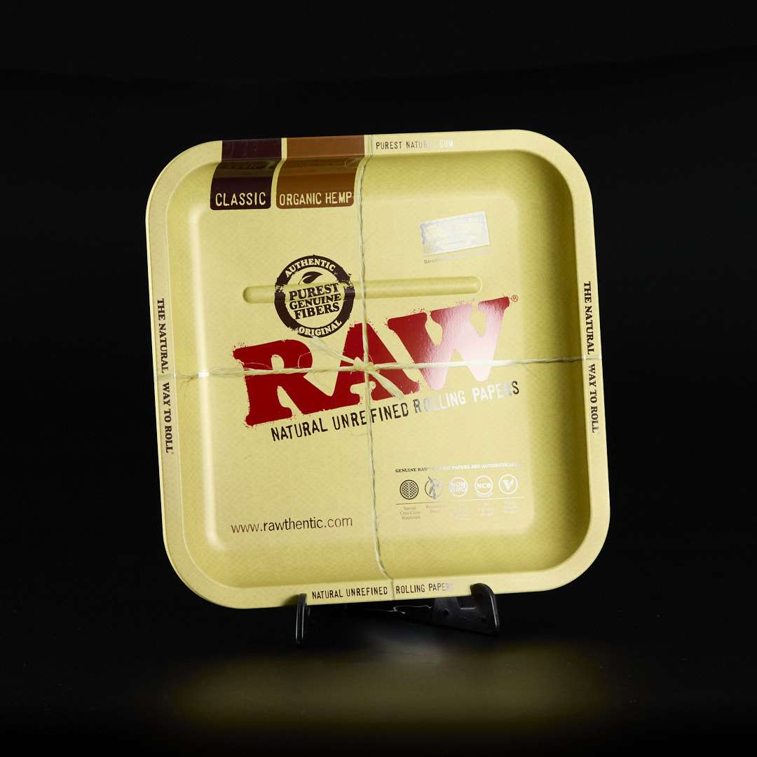 Bandeja para liar cuadrada Raw Brown Classic